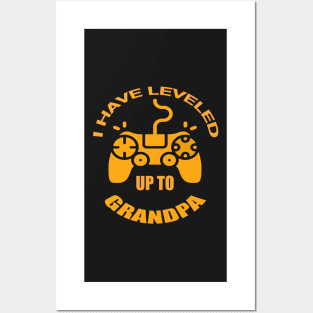 I have leveled my grandpa couple | wife and grandpa grandma for gaming and play Posters and Art